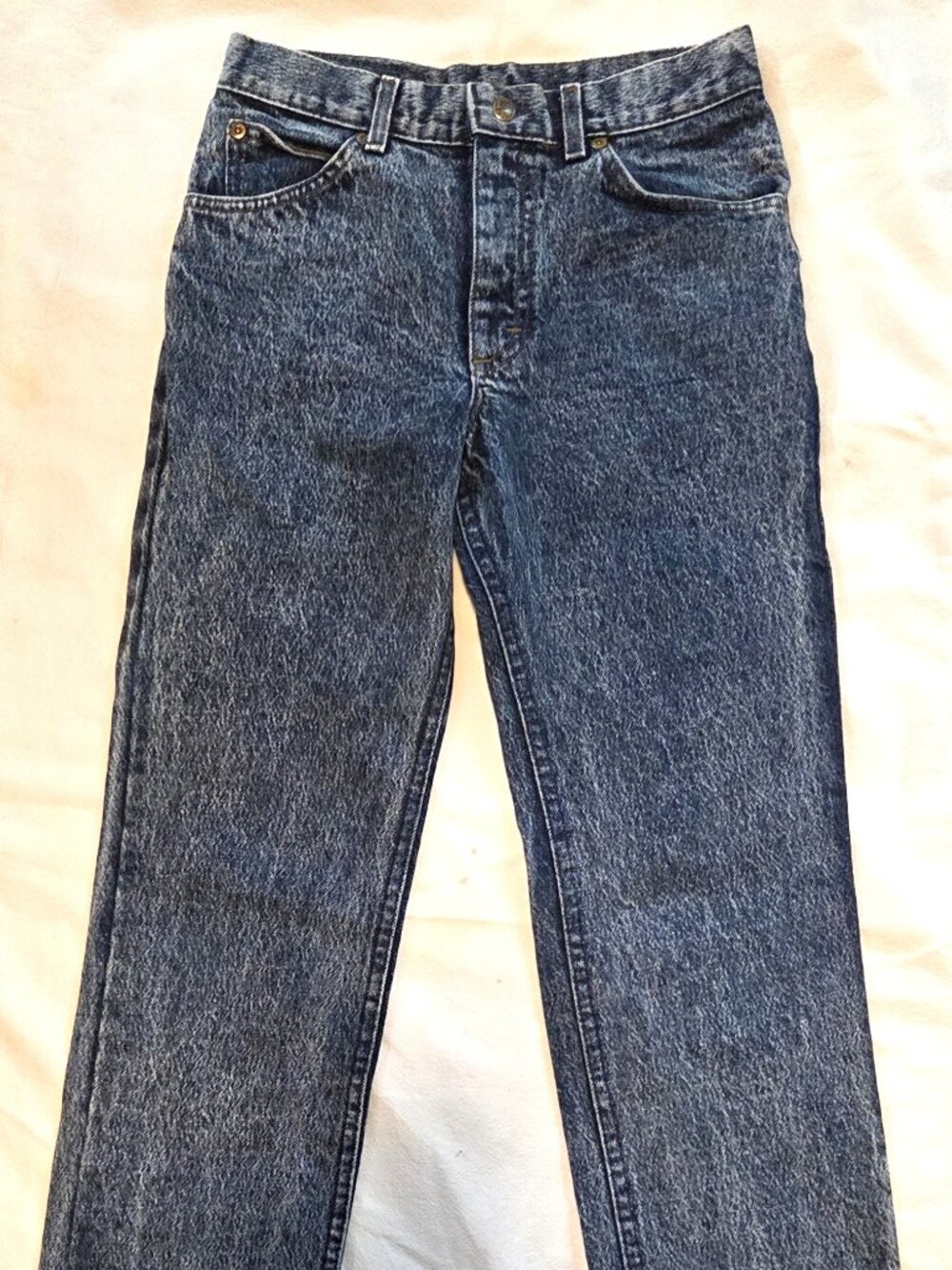 Lee Riders Vintage 80's Acid Wash Jean - Teen Size 14, or 27W x 28L - Excellent